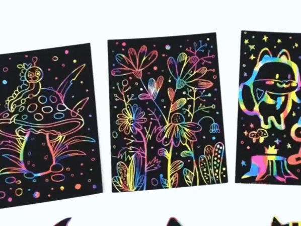 Kit de Dibujo Mágico (20 Láminas)