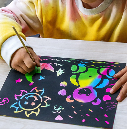 Kit de Dibujo Mágico (20 Láminas)